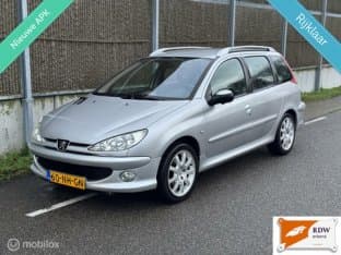 Peugeot 206 Sw 1.6-16v Quiksilver Nap/nwe Koppeling/nwe Apk/airco