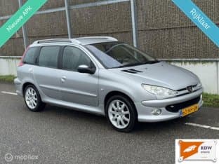 Peugeot 206 Sw 1.6-16v Quiksilver Nap/nwe Koppeling/nwe Apk/airco thumbnail 2