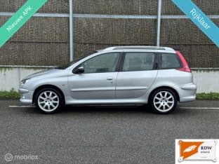 Peugeot 206 Sw 1.6-16v Quiksilver Nap/nwe Koppeling/nwe Apk/airco thumbnail 3