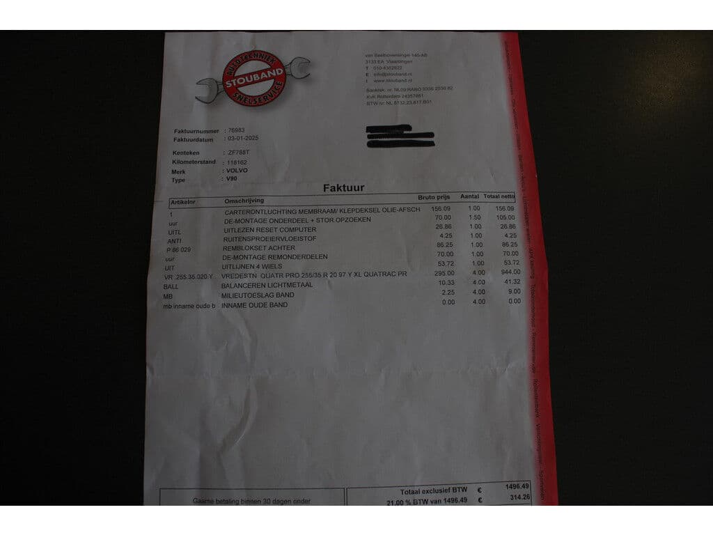 Volvo V90 T4 *R-Design* | Schuifdak | Adaptive Cruise Control | Carplay | Stoelverwarming | Climate Control | Navigatie | Privacy | Pdc | thumbnail 20