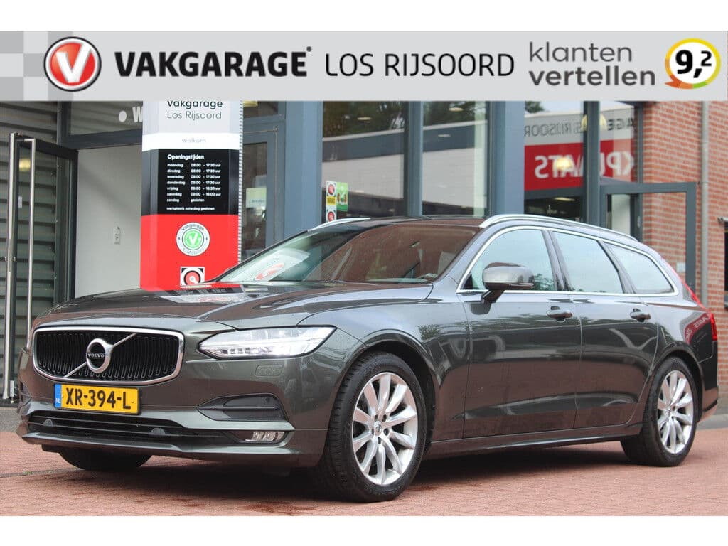 Volvo V90 T4 Geartronic *Momentum* | Trekhaak | Volledig- Leder | Adaptive Cruise Control | Climate Control | Carplay | Stoel- En Stuurverwarming | Orig. Nl |
