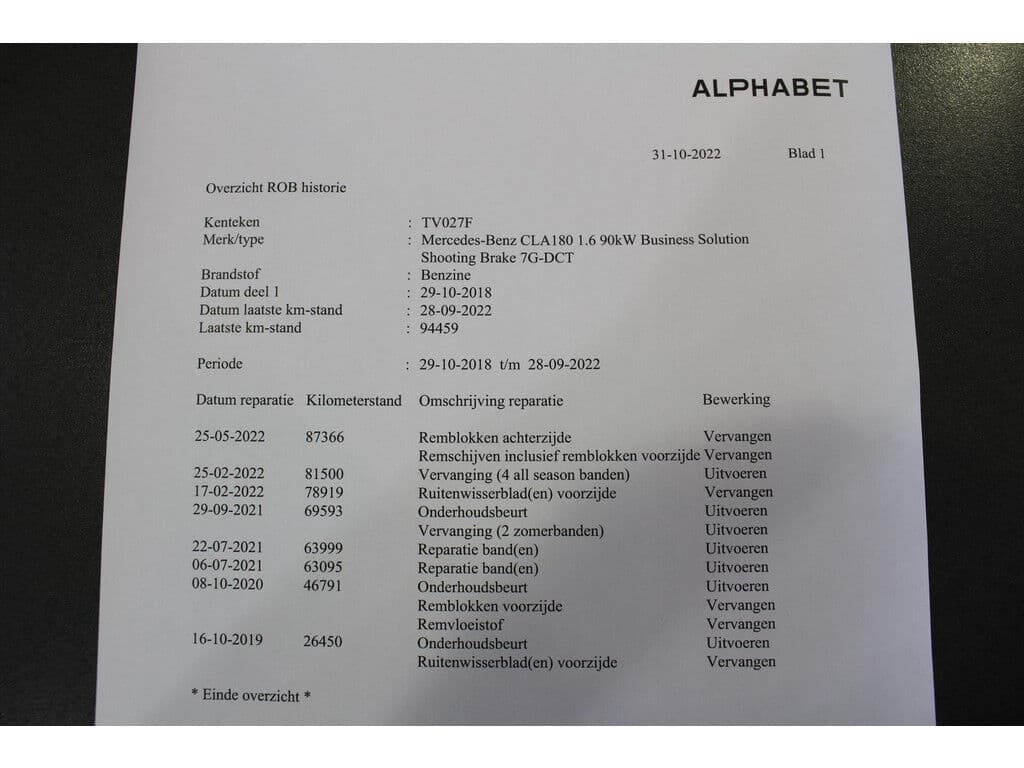 Mercedes-Benz Cla Shooting Brake 180 7-Aut. *Business* | Half-Leder | Camera | Cruise Control | A/C | Pdc | Navigatie | Orig. Nl | thumbnail 23