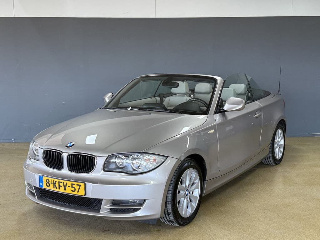 Bmw 1 Serie Cabrio 118i High Executive | Leder