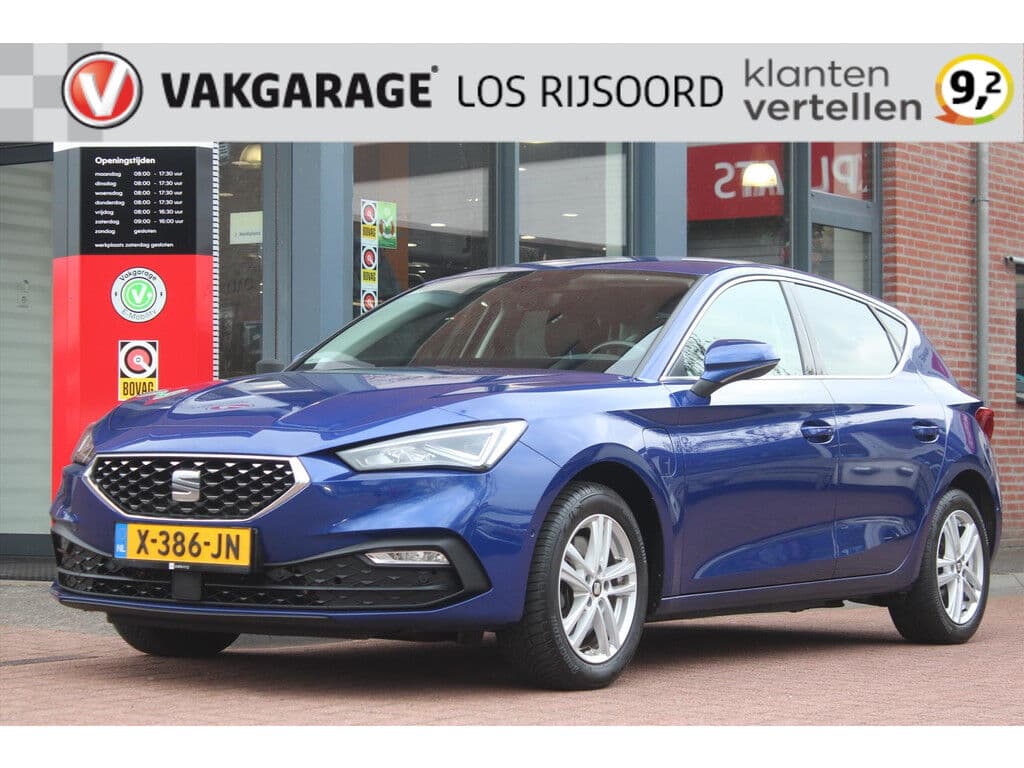 Seat Leon Ehybrid Phev Dsg-6 *Fr* | Trekhaak | Camera | Adaptive Cruise & Climate Control | Stoelverwarming | Half- Leder | Virtual Cockpit | Carplay |