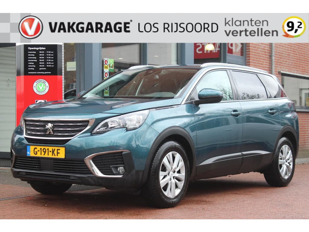 Peugeot 5008 1.2 Puretech *Active* 7p | Carplay | Cruise & Climate Control | Navigatie | Pdc | Privacy | Bluetooth |