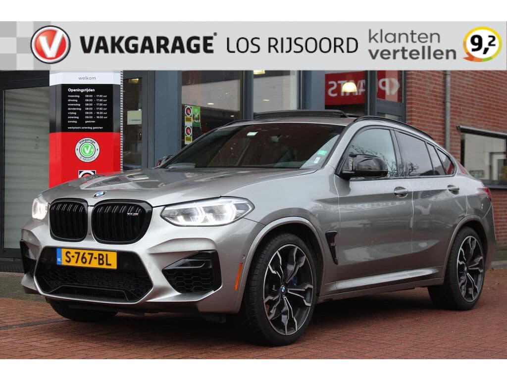 Bmw X4 M Competition | 510pk | Carbon | Hud | Harman | Schuifdak | Snake-Leather | Carplay | 360-Camera | Stoelverwarming & Koeling | Rijklaar! |
