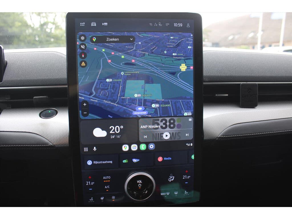 Ford Mustang Mach-E 75kwh | Soh 93.5% | Camera | Vol- Leder | Adaptive Cruise & Climate Control | Stoel & Stuurverwarming | Carplay | Navigatie | Orig. Nl | thumbnail 10