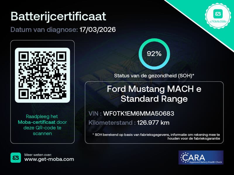 Ford Mustang Mach-E 75kwh | Soh 92% | 360 Camera | Carplay | Adaptive Cruise & Climate Control | Stuur & Stoel Verwarming | Leder | Navigatie | thumbnail 2