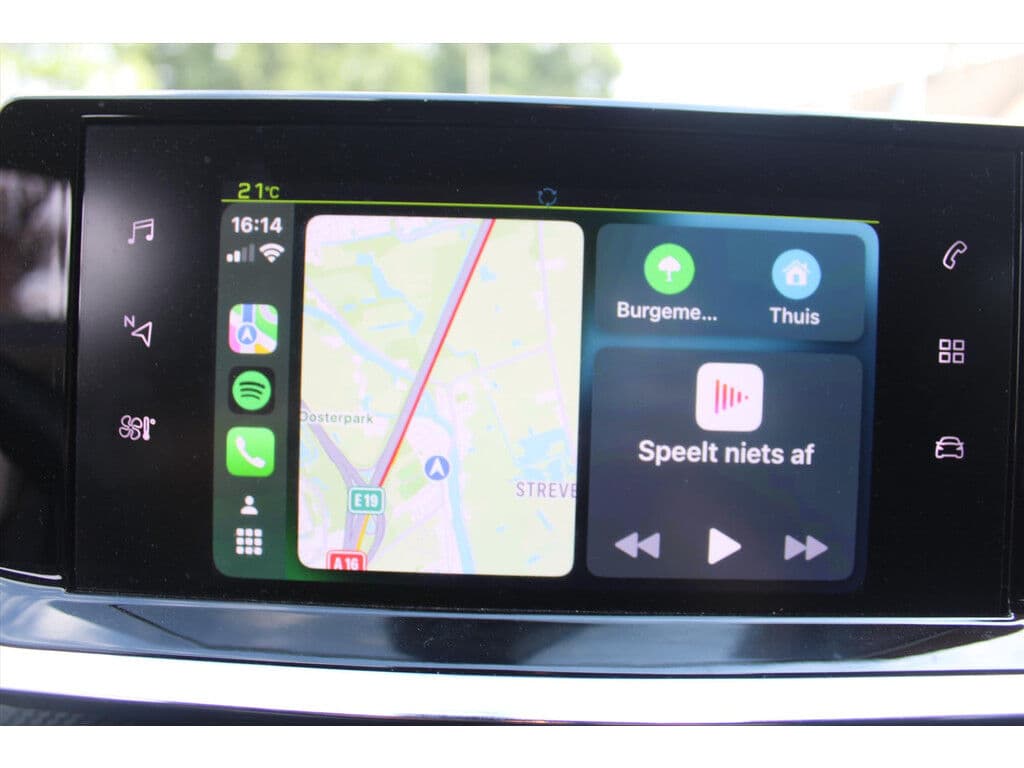 Peugeot E-208 Ev 50kwh *Active* | Soh 91.56% | 3- Fase | Carplay | Cruise & Climate Control | Bluetooth | Orig. Nl | thumbnail 9