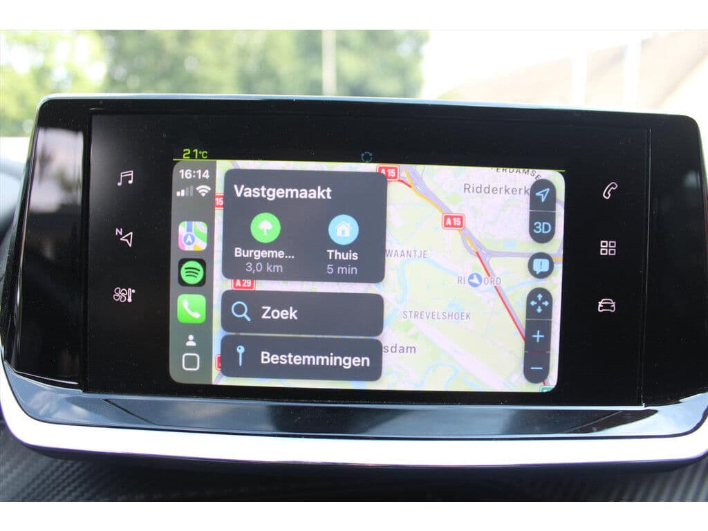 Peugeot E-208 Ev 50kwh *Active* | Soh 91.56% | 3- Fase | Carplay | Cruise & Climate Control | Bluetooth | Orig. Nl | thumbnail 10