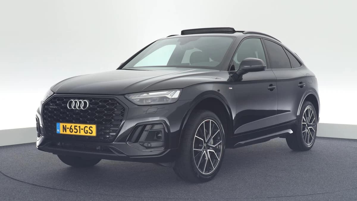 Audi Q5 Sportback 50 TFSI e 299pk 2x S-Line Trekhaak Camera Stoelverwarming Panoramadak — foto 1
