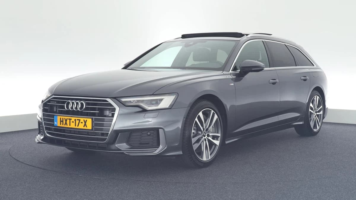 Audi A6 Avant 50 TFSI e 299pk Quattro S Edition Trekhaak Camera B&O Panoramadak Matrix Led Virtual Cockpit Navigatie S-Line — foto 1