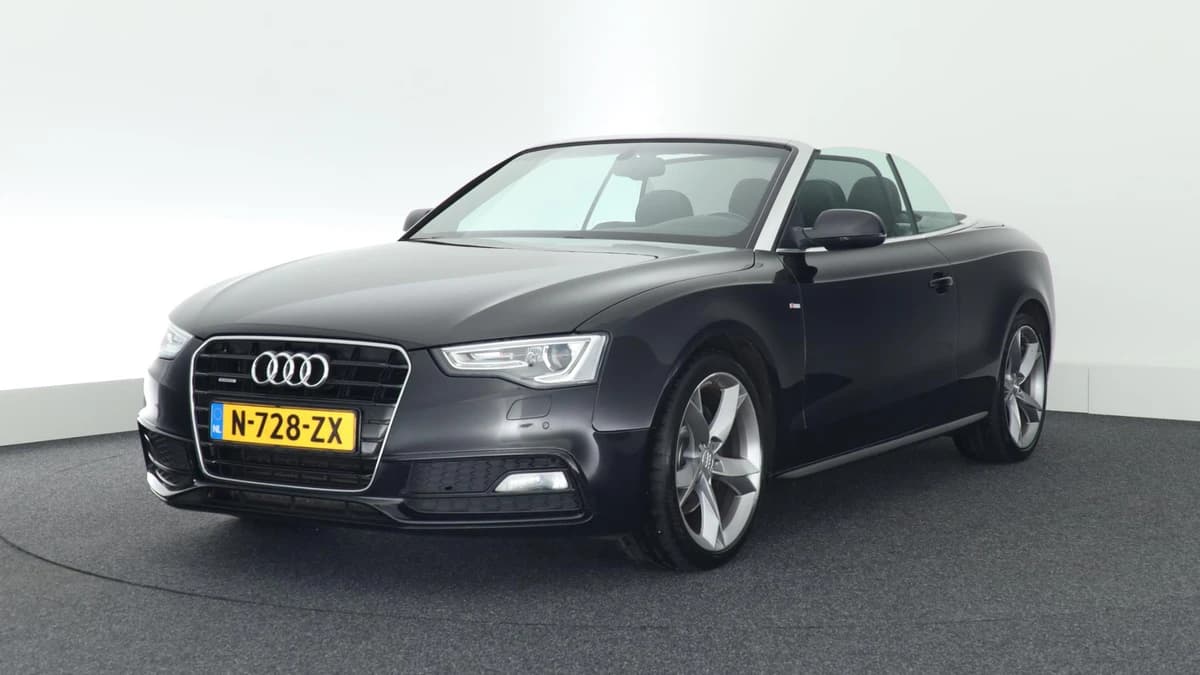 Audi A5 Cabriolet 2.0 TFSI 211pk quattro S-Line Nekverwarming B&O Leder Stoelverwarming Xenon Navigatie — foto 1