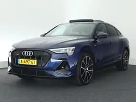 Audi E-tron Sportback 55 quattro 408pk S edition 95 kWh SOH 96% Trekhaak Camera Luchtvering Panoramadak Virtual Cockpit Memory Navigatie S-Line