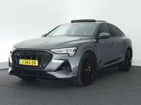 Audi E-tron Sportback 55 408pk quattro S edition 95 kWh SOH 93% Camera B&O Luchtvering Memory Panoramadak Virtual Cockpit Navigatie S-Line