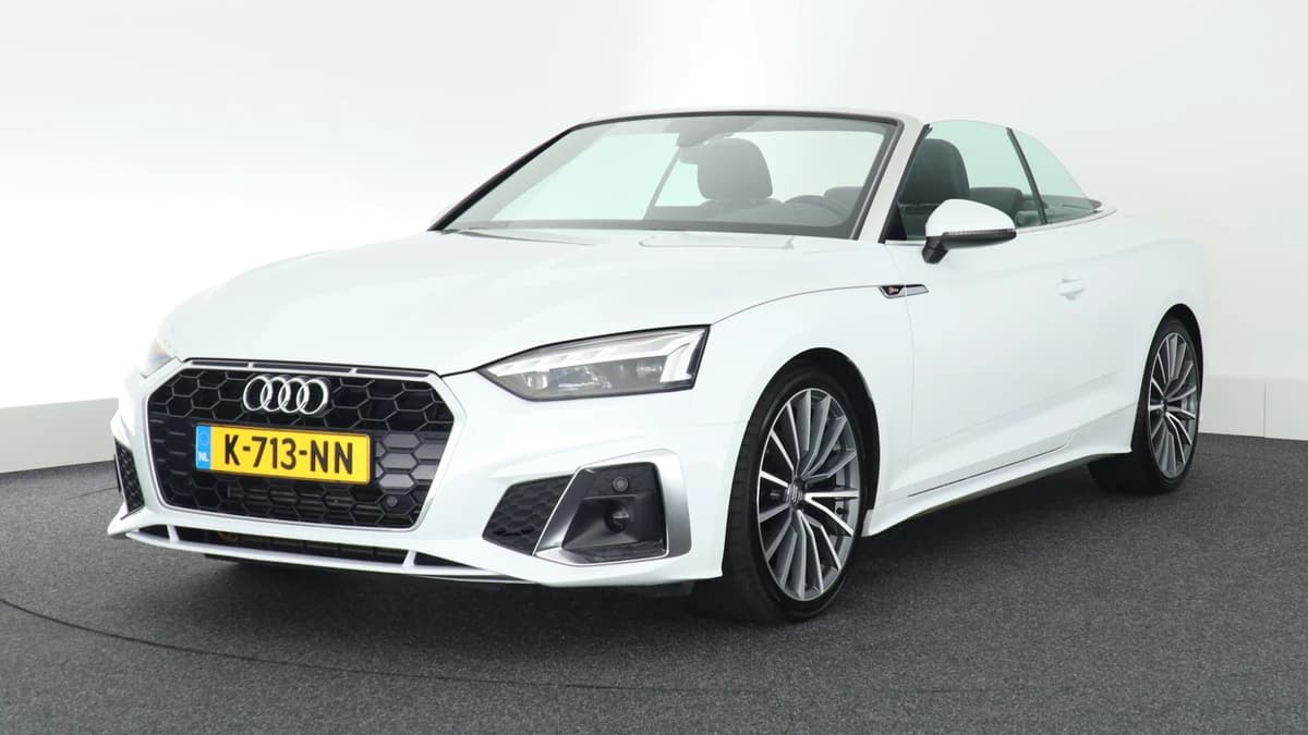 Audi A5 Cabriolet 35 TFSI 150pk S edition Nekverwarming Stoelverwarming Leder Virtual Cockpit Matrix Led 2x S-Line — foto 1