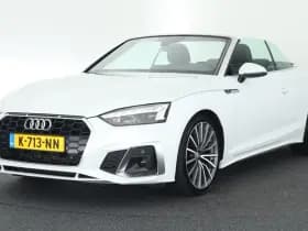 Audi A5 Cabriolet 35 TFSI 150pk S edition Nekverwarming Stoelverwarming Leder Virtual Cockpit Matrix Led 2x S-Line
