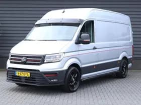 Volkswagen Crafter 35 2.0 TDI 140pk DSG L3H3 Exclusive Trekhaak Camera Leder Led Sidebars Zonneklep Navigatie Bijrijdersbank
