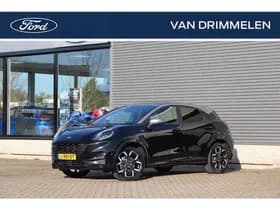 Ford Puma 1.0i Ecoboost Hybrid 125pk ST-Line X | Zilver dak | Dealer onderhouden | B&O Audio | Winterpack | Do Agate Black Metallic