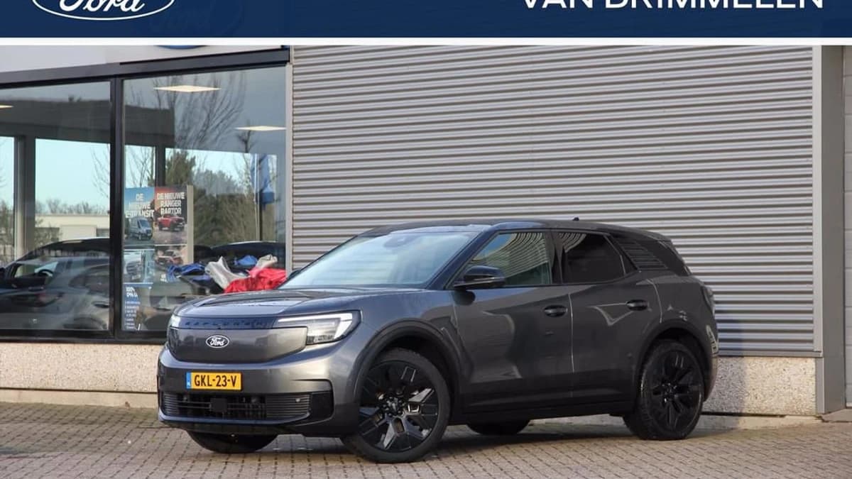 Ford Explorer 79 kWh 340pk AWD Premium 'Black Edition' | AGR stoelen | Trekhaak | Origineel Nederlands | Magnetic Grey — foto 1