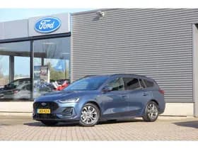 Ford Focus Wagon Hybrid 125pk ST-Line | Adaptive Cruise | Winter Pack | Rijklaarprijs! Chrome Blue Metallic