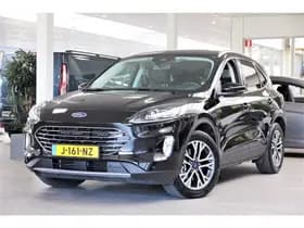 Ford Kuga 2.5 PHEV e-CVT 225pk Titanium X 'Agate Black' | NL Auto | Dealer onderhouden Agate Black Metallic thumbnail 3