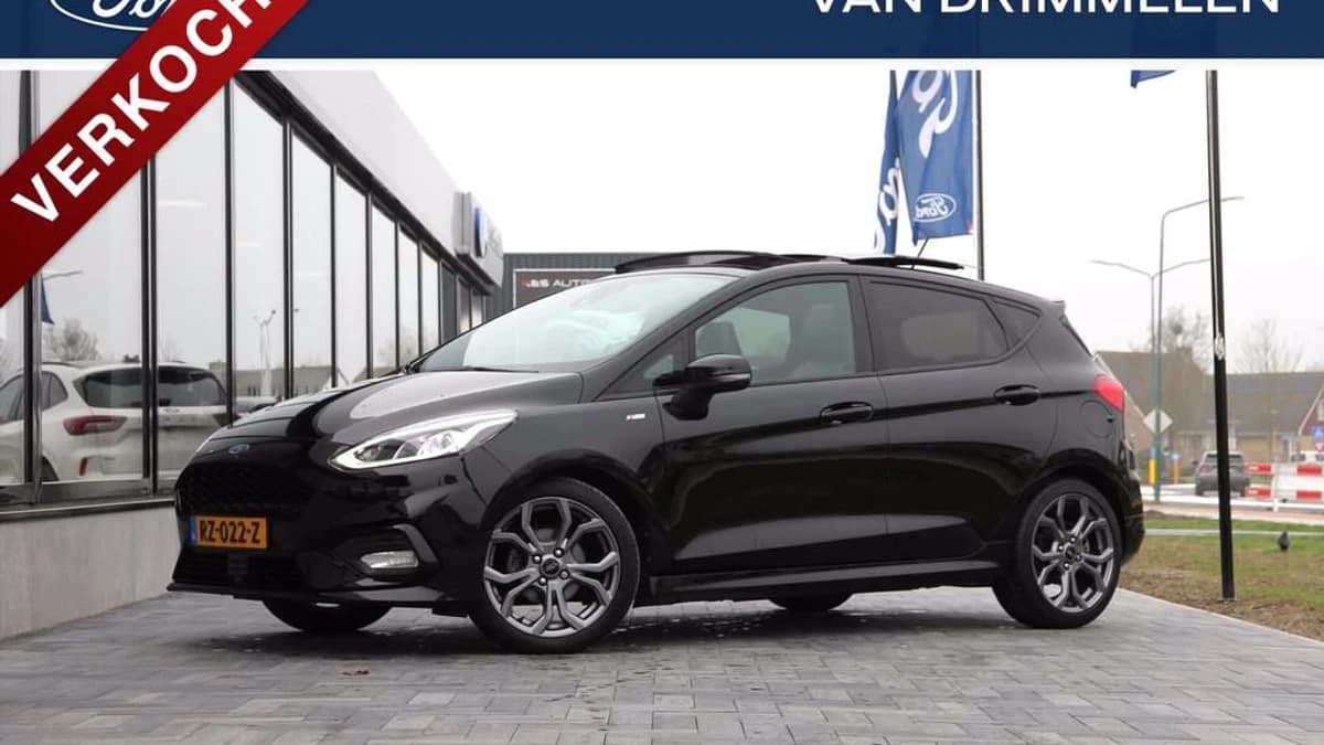 Ford Fiesta 1.0 EcoBoost 100PK 5D S/S ST Line | Panoramadak | Winter Pack | B&O — foto 1