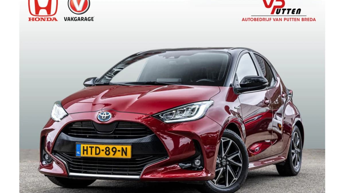 Toyota Yaris 1.5 Hybrid Style Bi-Tone | Climate control | Automaat | Adaptive cruise control | Achteruitrijcamera | 4 Seizoenen banden | 10 j — foto 1