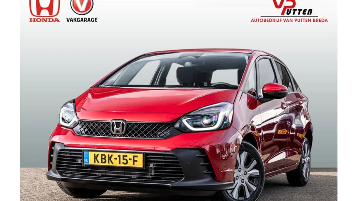 Honda Jazz 1.5 Full Hybrid Elegance Automaat | 8 jaar garantie | Premium Crystal Red Metallic | Stoelverwarming | Navigatie | Adaptieve cru — foto 1