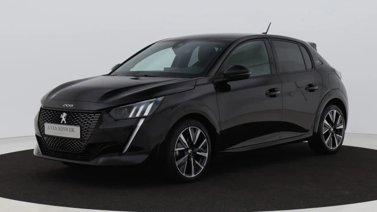 Peugeot 208 1 2 puretech 100 pk automaat gt line camera carplay — foto 1