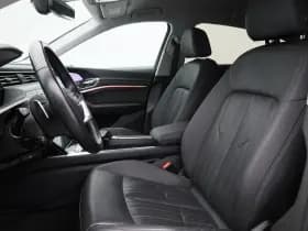 Audi E-tron tron sportback 50 quattro s edition 71 kwh camera keyless luchtvering stoelverwarming thumbnail 11