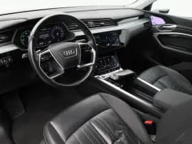 Audi E-tron tron sportback 50 quattro s edition 71 kwh camera keyless luchtvering stoelverwarming thumbnail 10