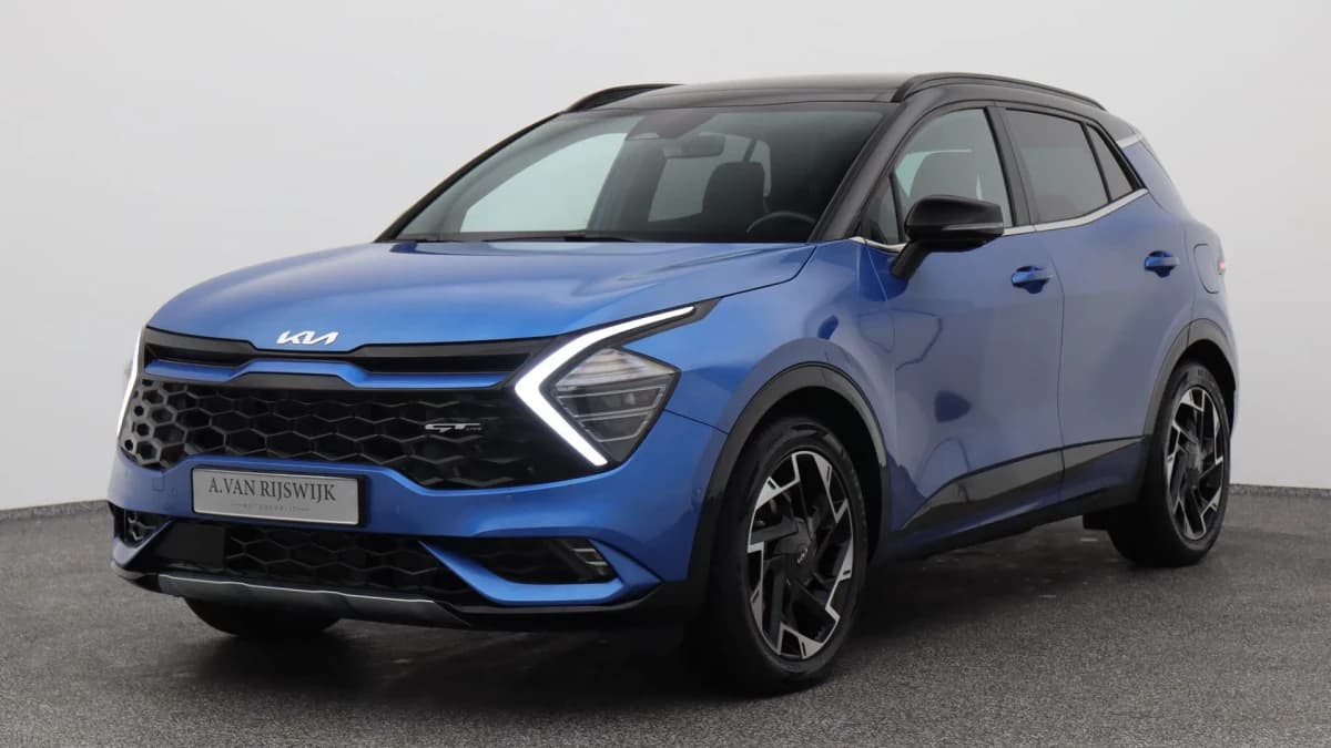 Kia Sportage 1 6 t gdi plug in hybrid awd gt line pano 360 adaptive h k stoelvent stoel en stuurverw — foto 1