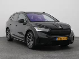 Škoda Enyaq iv 60 sportline camera adaptive keyless stoel en stuurverw thumbnail 2