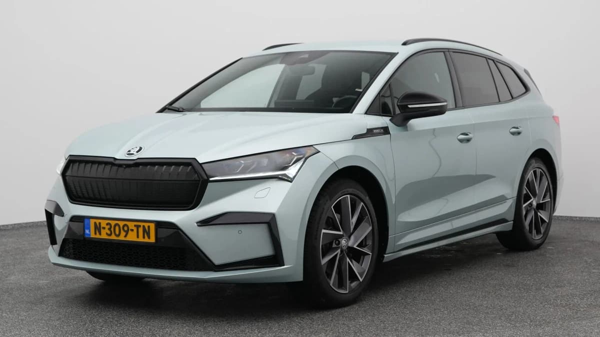 Škoda Enyaq iv 60 sportline 360 adaptive memory stuurverw — foto 1