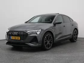 Audi E-tron tron sportback 50 quattro s edition 71 kwh pano camera luchtvering stoelverw trekhaak
