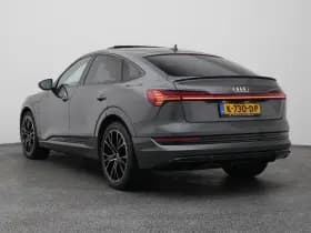 Audi E-tron tron sportback 50 quattro s edition 71 kwh pano camera luchtvering stoelverw trekhaak thumbnail 6