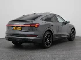 Audi E-tron tron sportback 50 quattro s edition 71 kwh pano camera luchtvering stoelverw trekhaak thumbnail 7