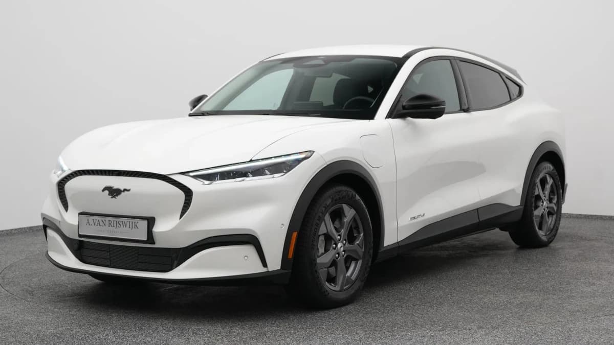 Ford Mustang mach e rwd 75 kwh stoelverw leder 360 adaptive — foto 1