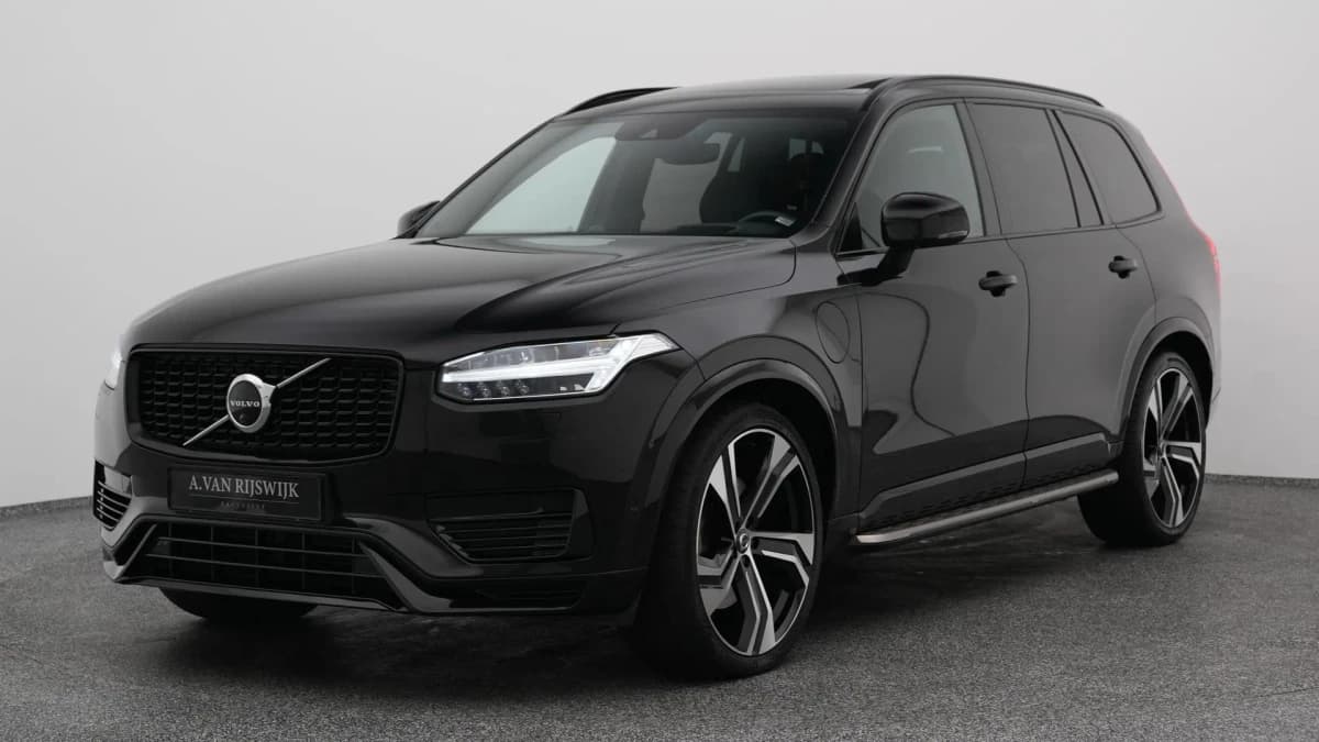 Volvo XC90 2 0 t8 recharge awd r design 7 pers pano 360 adaptive b w luchtvering memory stoel en stuurverw stoelvent — foto 1