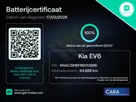 Kia EV6 58 kwh camera adaptive stoel en stuurverw thumbnail 4