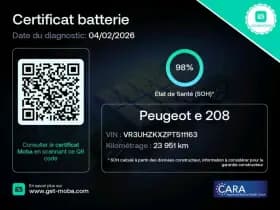 Peugeot E-208 208 ev active 50 kwh carplay thumbnail 4