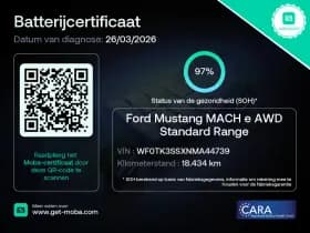 Ford Mustang mach e premium awd 75 kwh camera adaptive memory carplay thumbnail 4
