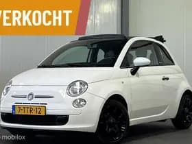 Fiat 500 C 0.9 TwinAir Lounge [ trekhaak airco half-leder ]