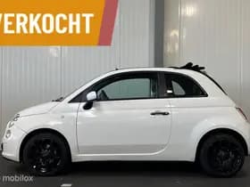 Fiat 500 C 0.9 TwinAir Lounge [ trekhaak airco half-leder ] thumbnail 3