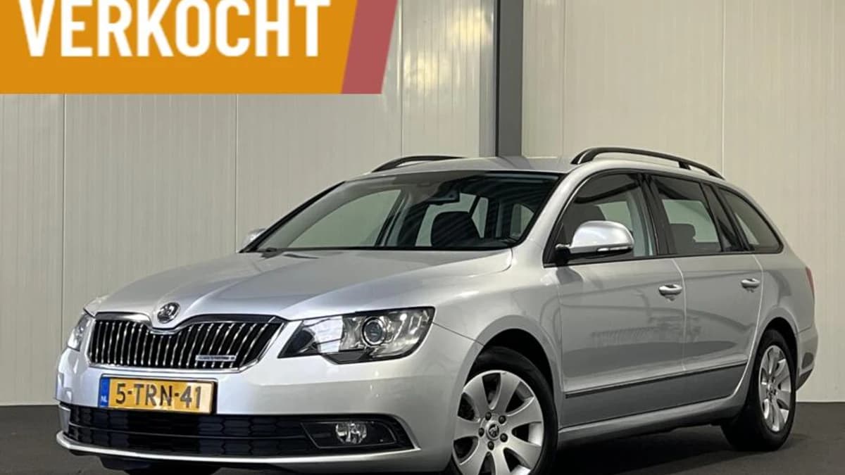 Skoda Superb Combi 1.6 TDI Active Business [ NAP trekhaak navi clima ] — foto 1