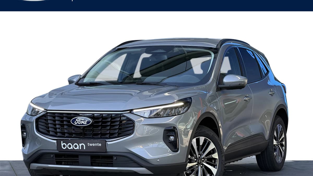 Ford Kuga 2.5 PHEV Titanium | Winter Pack | Trekhaak wegkl. | Driver ass. Pack | 18 inch | Solar Silver — foto 1