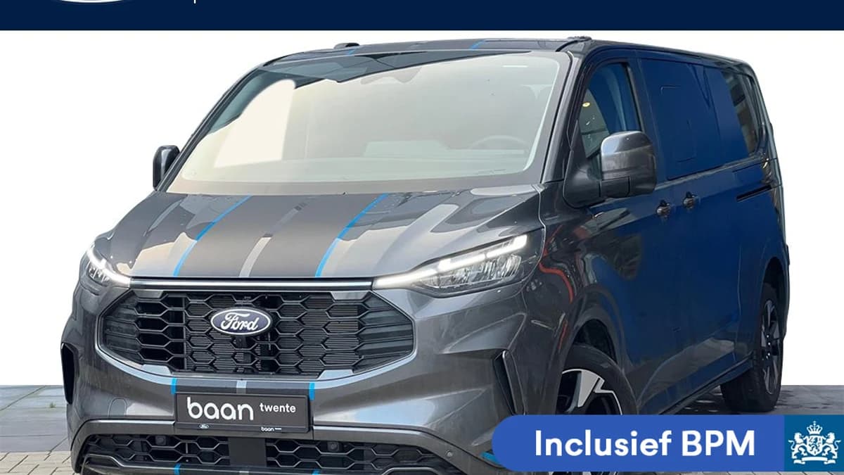 Ford Transit Custom 320 170 PK Sport Dubbel Cabine | Incl. BPM | — foto 1