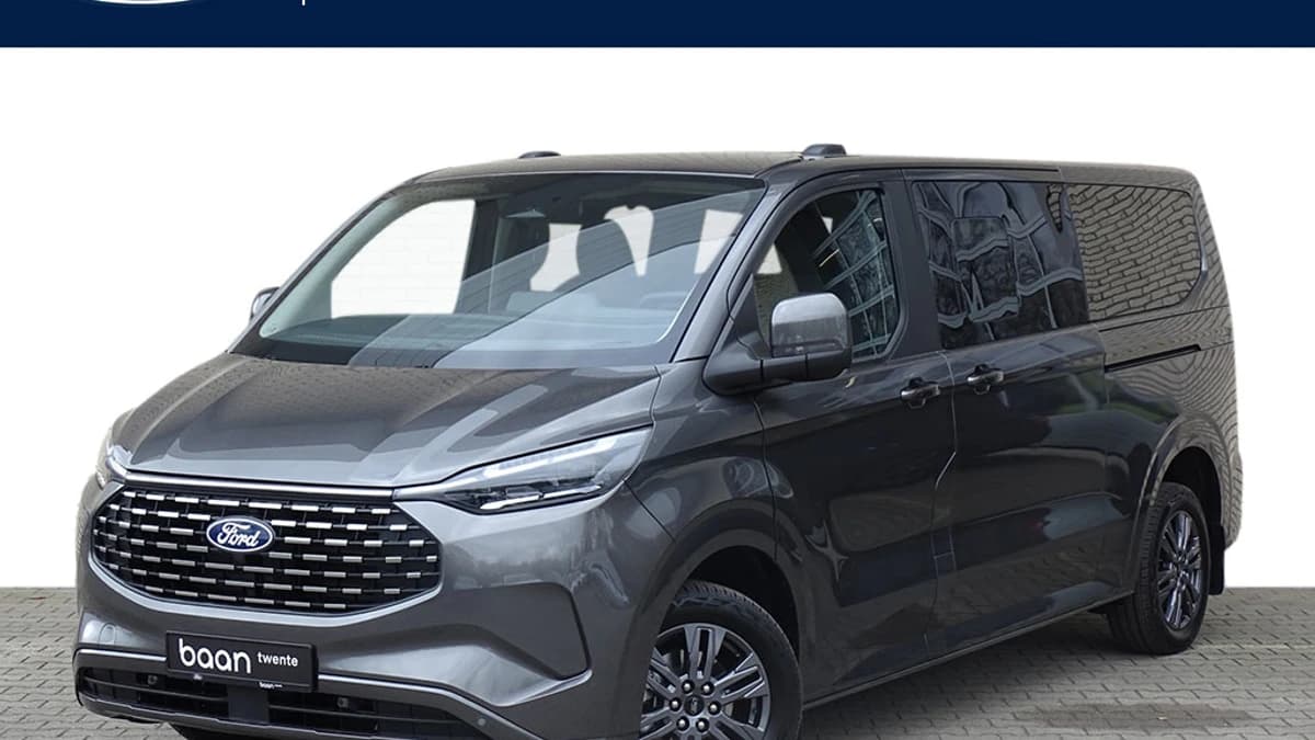 Ford Tourneo Custom 2.5 Plug-IN Hybrid 233 PK L2H1 Titanium | Incl. BTW & BPM | 8 Persoons | Adaptieve Led Koplampen | Trekhaak Wegklapbaar | Blis | Adaptieve Cruise. | Camera | Uit Voorraad Leverbaar — foto 1