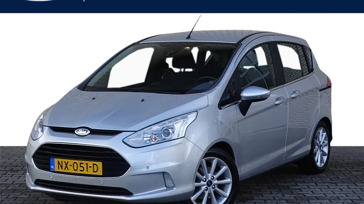 Ford B-Max 1.0 Turbo 100pk Titanium | Voorruitverw. | Cruise. | Pdc | Navigatie | Camera | Trekhaak | Dealer Onderhouden | — foto 1
